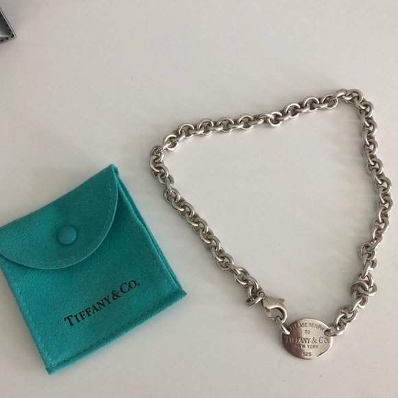Tiffany & Co. Jewelry - Return to Tiffanys Sterling Silver Necklace Tiffany & Co. Jewelry - Return to Tiffanys Sterling Silver Necklace